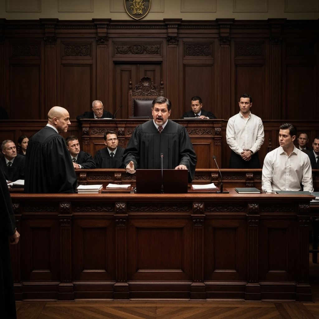 Controversial legal case representation